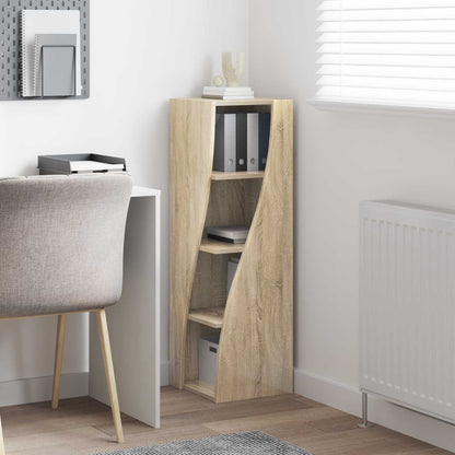 Corner Cabinet Sonoma Oak 32x32x102cm Engineered Wood