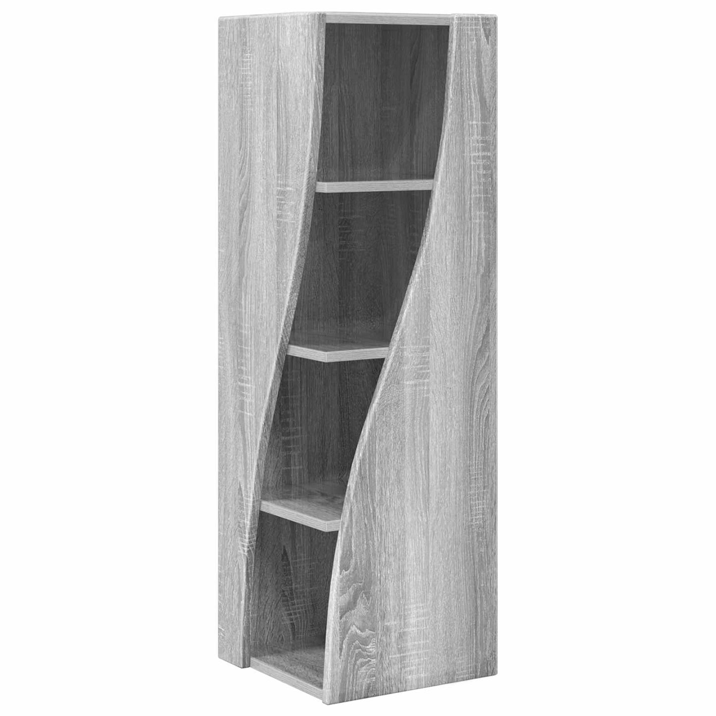 Corner Cabinet Grey Sonoma 32x32x102cm Engineered Wood