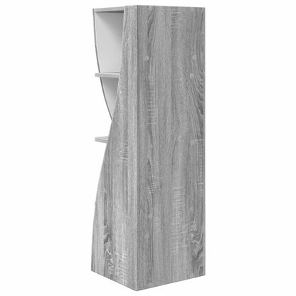 Corner Cabinet Grey Sonoma 32x32x102cm Engineered Wood