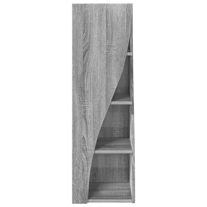 Corner Cabinet Grey Sonoma 32x32x102cm Engineered Wood