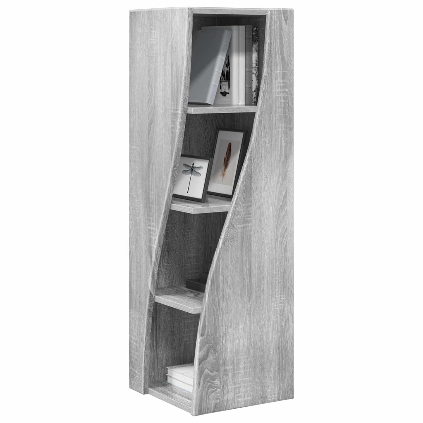 Corner Cabinet Grey Sonoma 32x32x102cm Engineered Wood