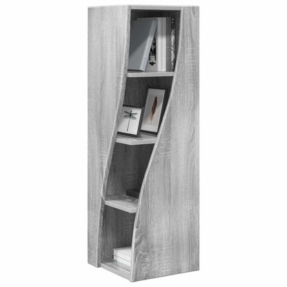 Corner Cabinet Grey Sonoma 32x32x102cm Engineered Wood