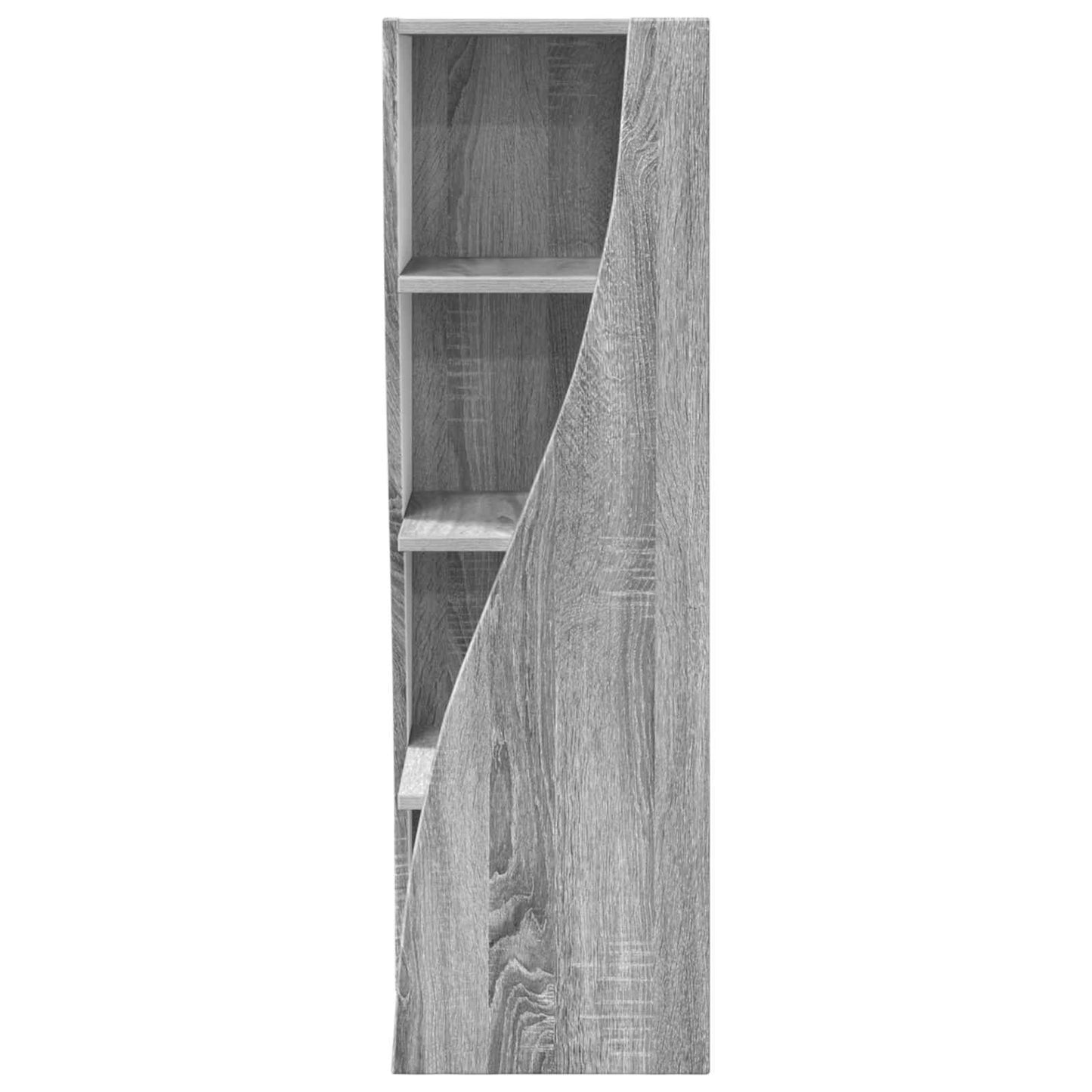 Corner Cabinet Grey Sonoma 32x32x102cm Engineered Wood