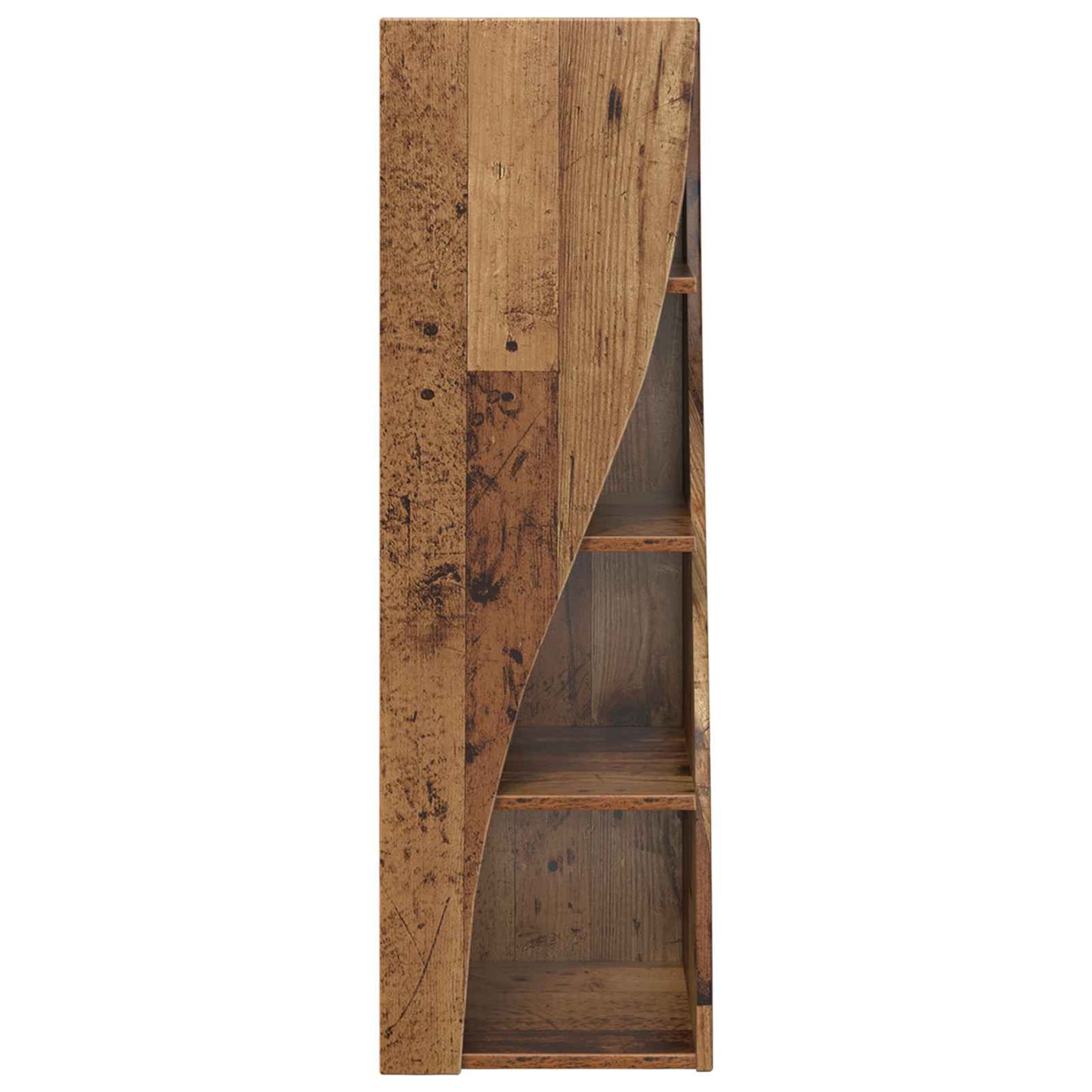 Corner Cabinet Old Wood 32x32x102cm Engineered Wood