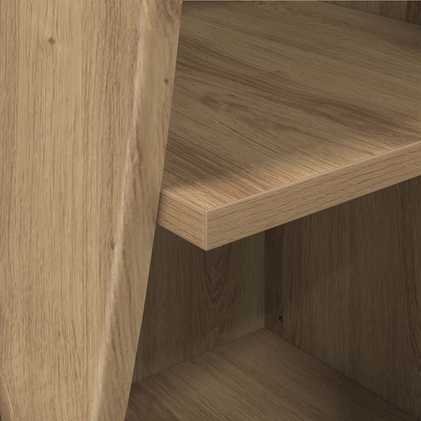 Corner Cabinet 32x32x102cm Engineered Wood Artisan Oak