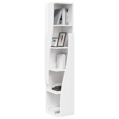 Corner Cabinet 27.5x27x140cm Engineered Wood High Gloss White