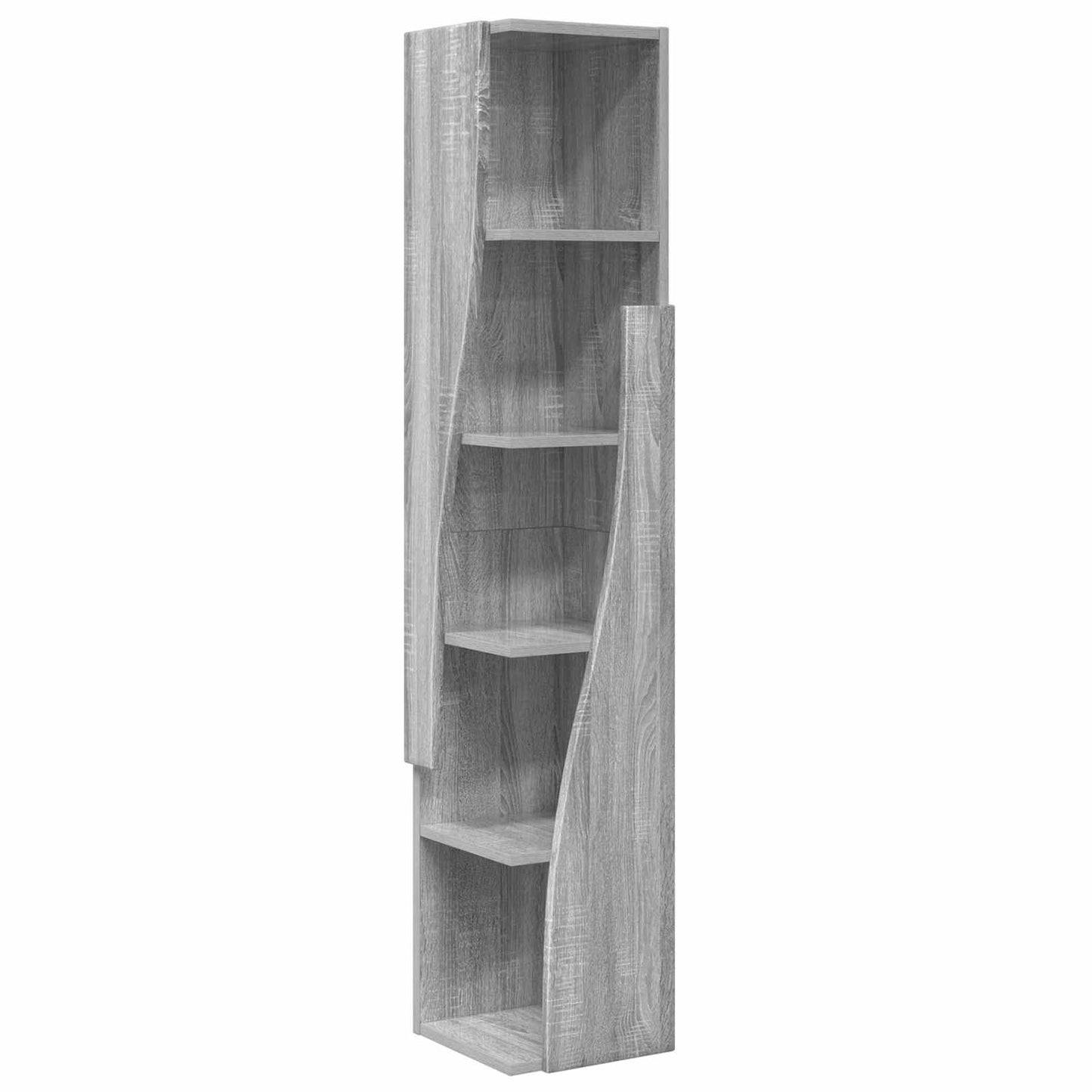 Corner Cabinet 27.5x27x140cm Engineered Wood Grey Sonoma