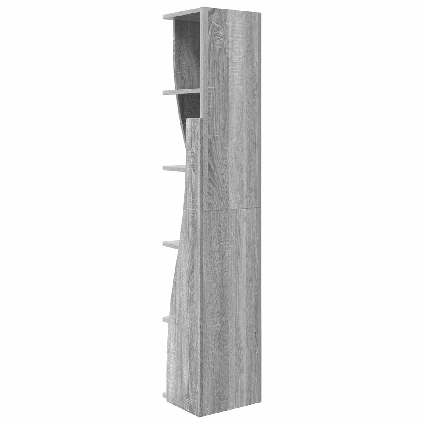 Corner Cabinet 27.5x27x140cm Engineered Wood Grey Sonoma