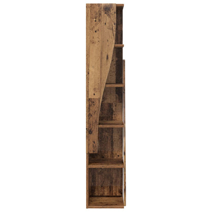 Corner Cabinet 27.5x27x140cm Engineered Wood Old Wood