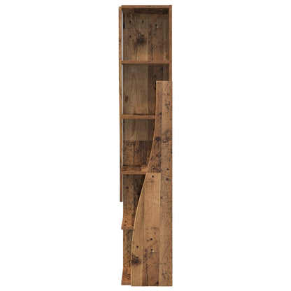 Corner Cabinet 27.5x27x140cm Engineered Wood Old Wood