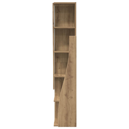 Corner Cabinet 27.5x27x140cm Engineered Wood Artisan Oak