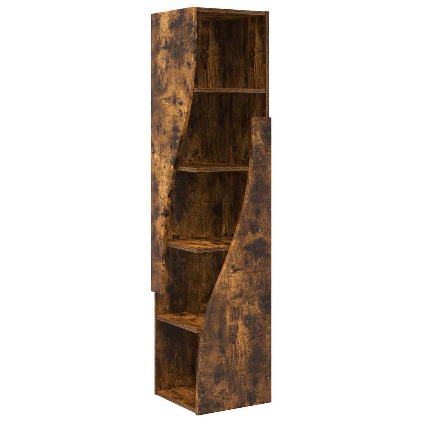 Corner Cabinet 32x32x140cm Engineered Wood Smoked Oak