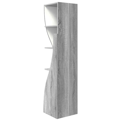 Corner Cabinet 32x32x140cm Engineered Wood Grey Sonoma