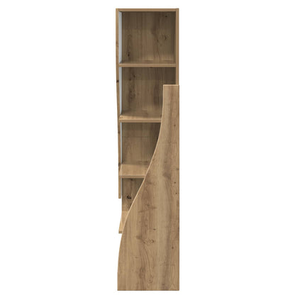 Corner Cabinet 32x32x140cm Engineered Wood Artisan Oak