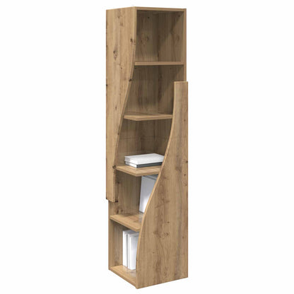 Corner Cabinet 32x32x140cm Engineered Wood Artisan Oak