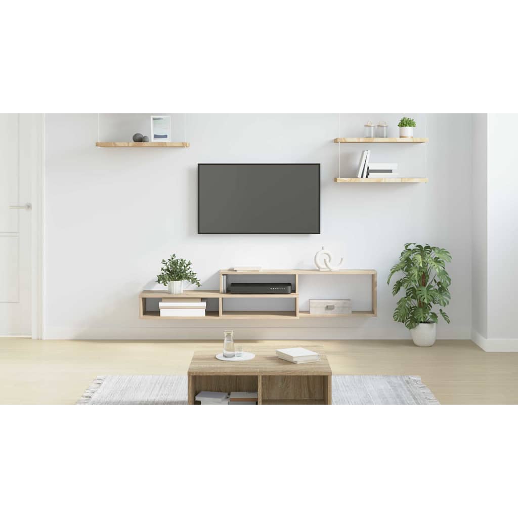 Wall TV Stand 150 x 25 x 28.5 cm Engineered Wood