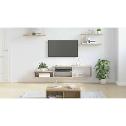 Wall TV Stand 150 x 25 x 28.5 cm Engineered Wood