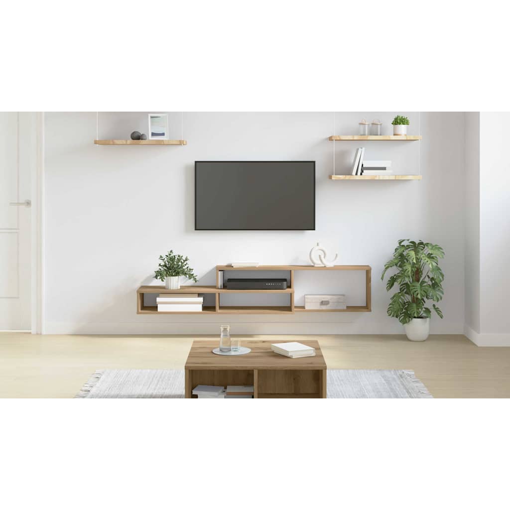 Wall TV Stand 150 x 25 x 28.5 cm Engineered Wood