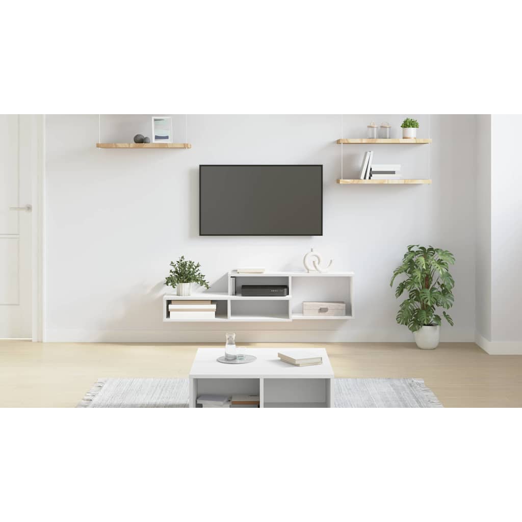 Wall TV Stand 120 x 25 x 28.5 cm Engineered Wood