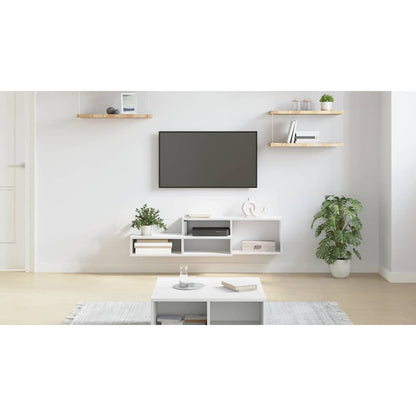 Wall TV Stand 120 x 25 x 28.5 cm Engineered Wood