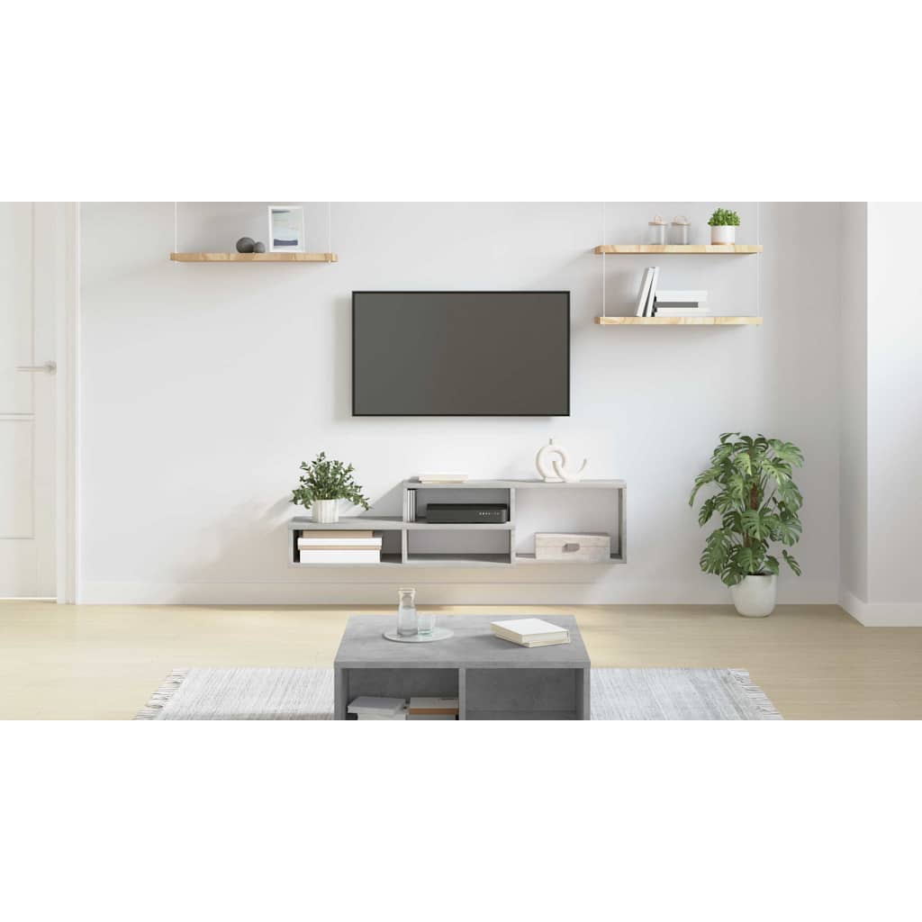 Wall TV Stand 120 x 25 x 28.5 cm Engineered Wood