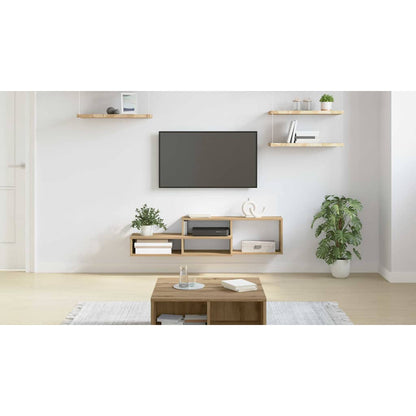 Wall TV Stand 120 x 25 x 28.5 cm Engineered Wood