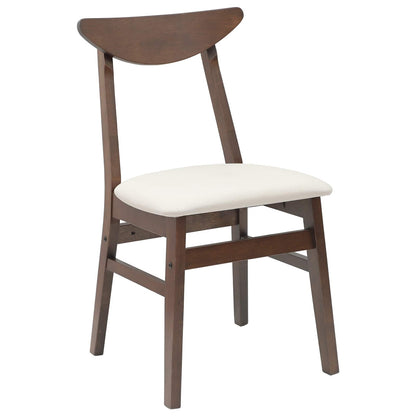 Dining Chairs 2 pcs Light Brown 42 x 47.5 x 81 cm