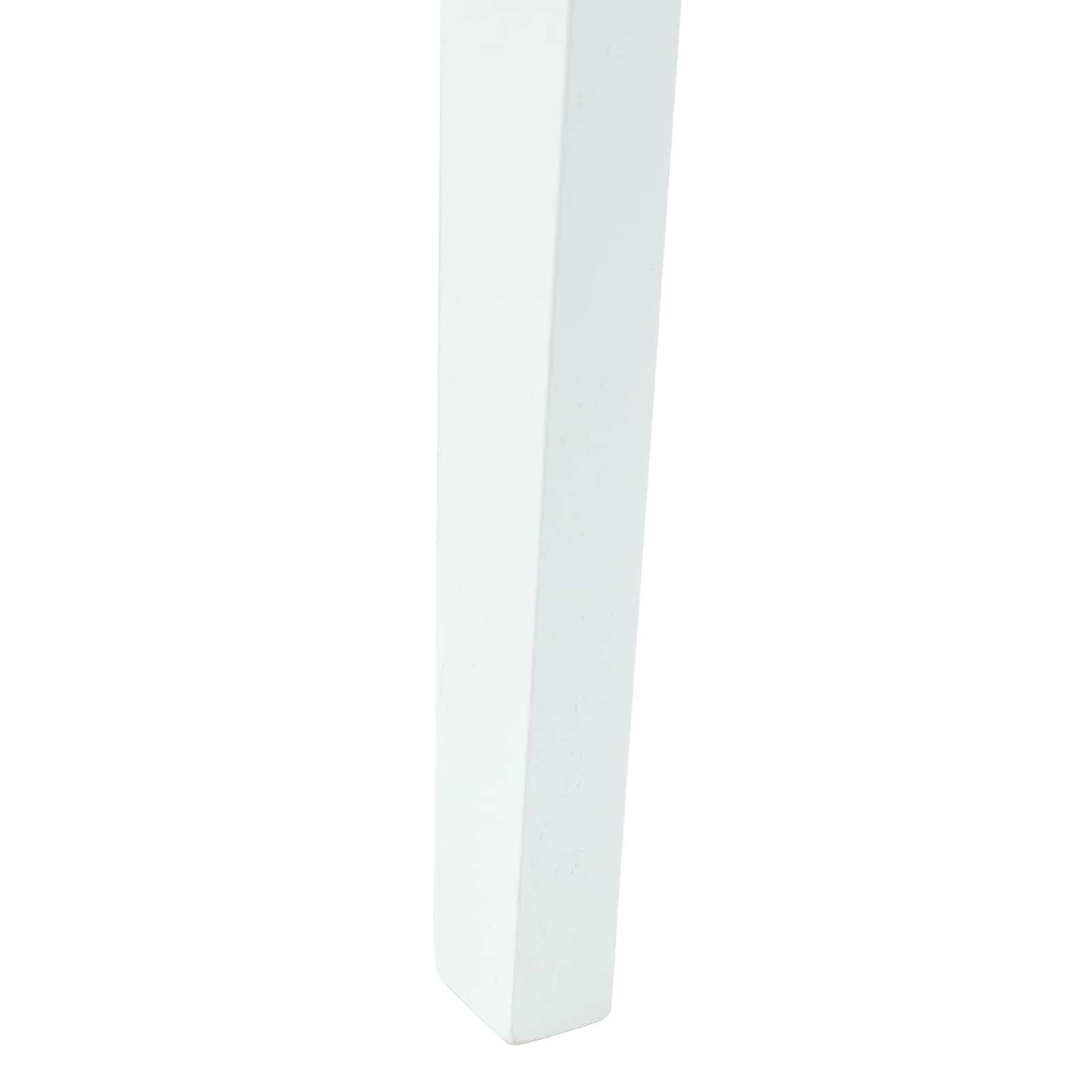 Dining Chairs 2 pcs White 42 x 47.5 x 81 cm Solid Rubber Wood