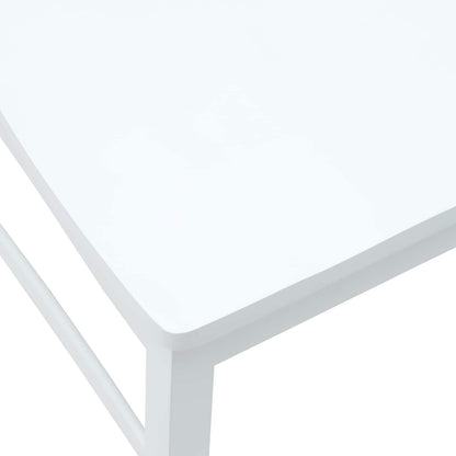Dining Chairs 2 pcs White 43 x 54 x 89 cm Solid Rubber Wood