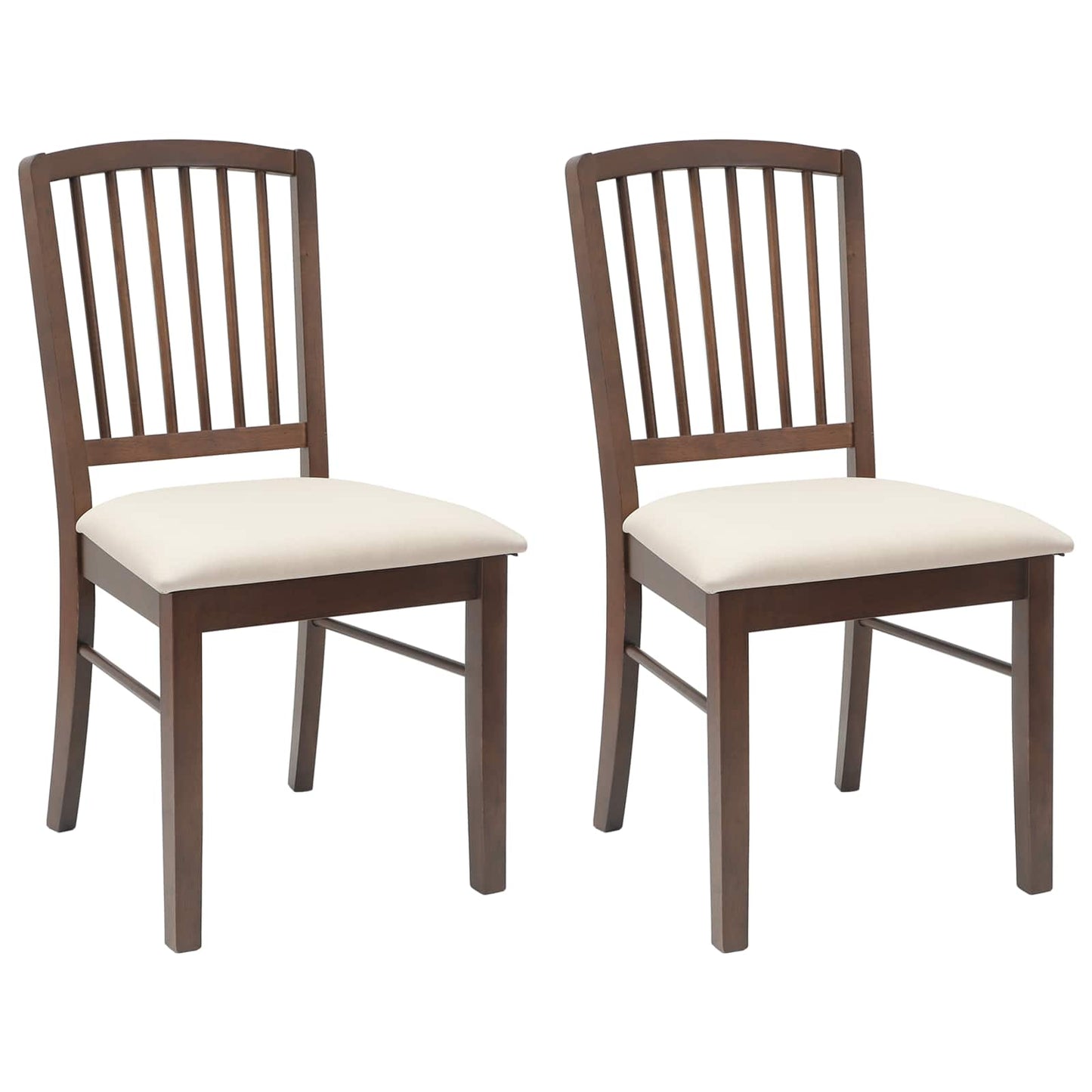 Dining Chairs 2 pcs Light Brown 50 x 52.5 x 91 cm