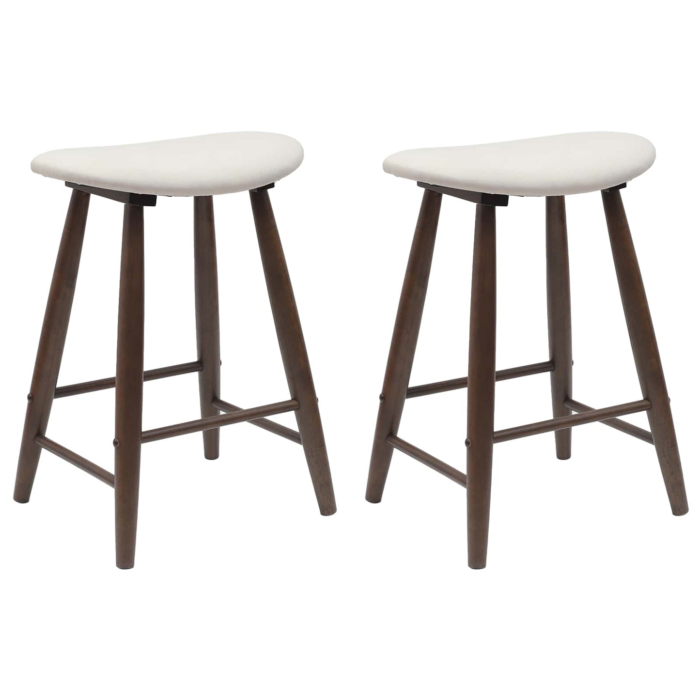 Dining Chairs 2 pcs Light Brown 46 x 37 x 63 cm