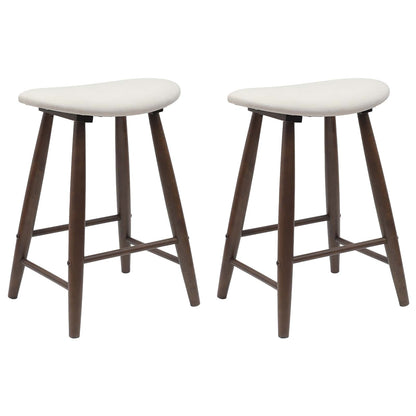 Dining Chairs 2 pcs Light Brown 46 x 37 x 63 cm