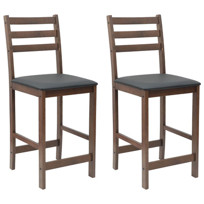 Dining Chairs 2 pcs Light Brown 40 x 47.5 x 99.5 cm