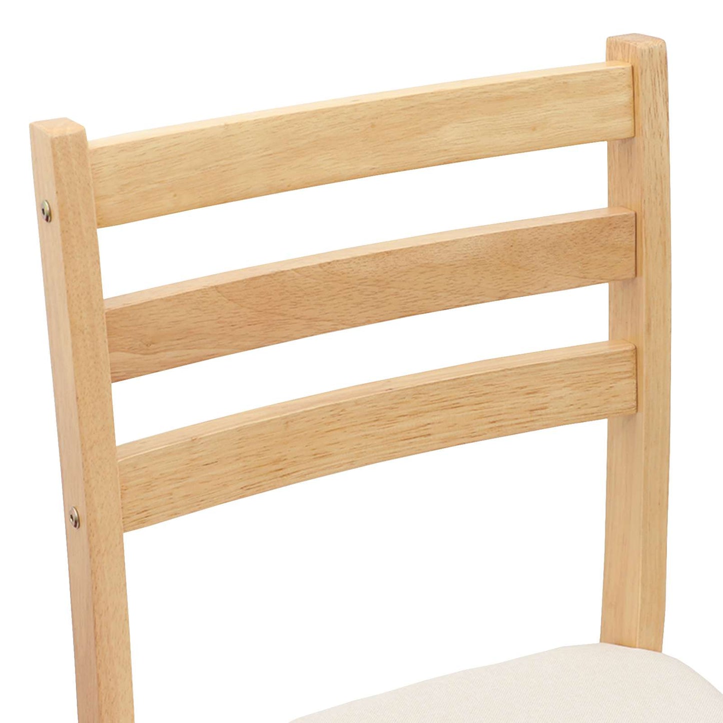 Dining Chairs 2 pcs Natural 40 x 47.5 x 99.5 cm
