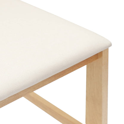 Dining Chairs 2 pcs Natural 40 x 47.5 x 99.5 cm