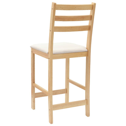 Dining Chairs 2 pcs Natural 40 x 47.5 x 99.5 cm