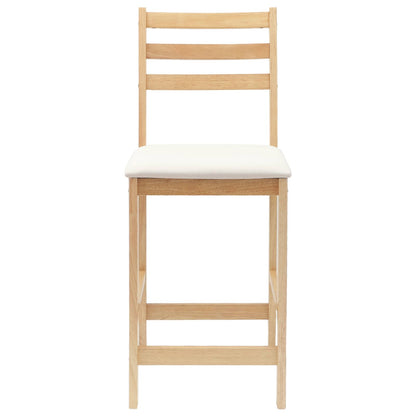 Dining Chairs 2 pcs Natural 40 x 47.5 x 99.5 cm