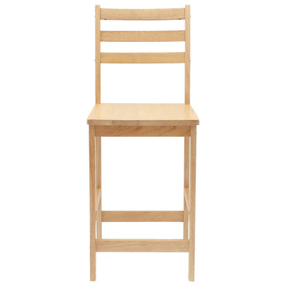 Dining Chairs 2 pcs Natural 40 x 47.5 x 99.5 cm