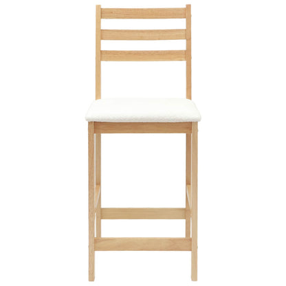 Dining Chairs 2 pcs Natural 40 x 47.5 x 99.5 cm