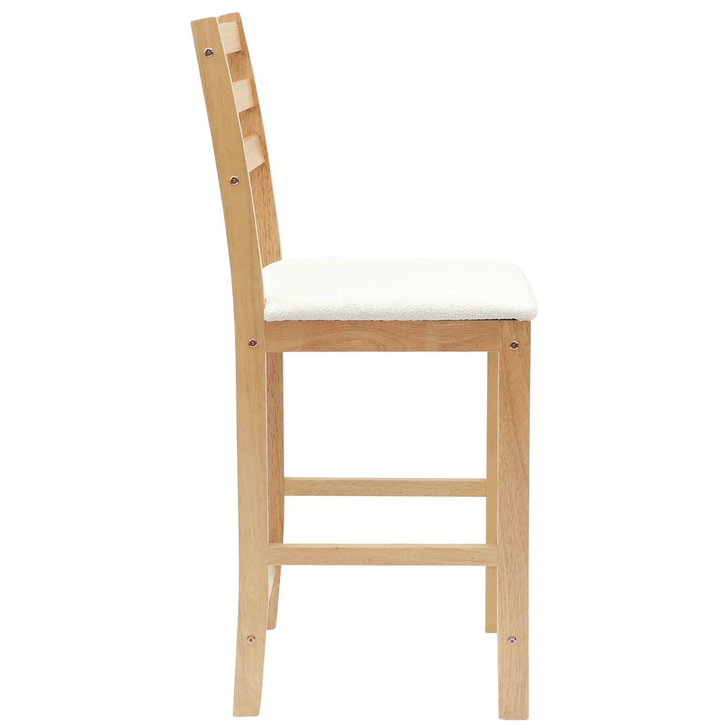Dining Chairs 2 pcs Natural 40 x 47.5 x 99.5 cm