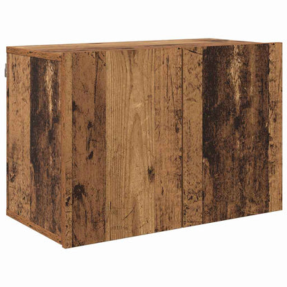 TV Units Wall-mounted 6 pcs Old wood Engineered wood