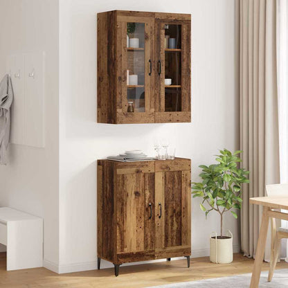 Highboard Old Wood 69.5 x 34 x 180 cm Engineered Wood