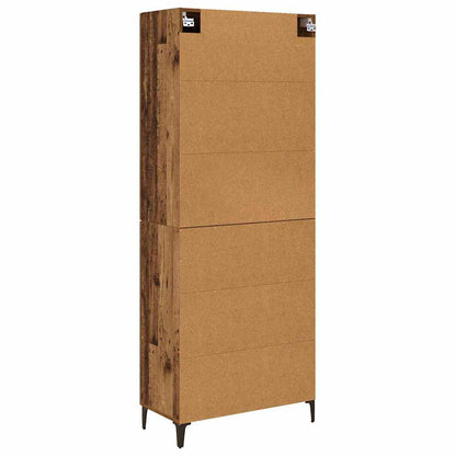 Highboard Old Wood 69.5 x 34 x 180 cm Engineered Wood