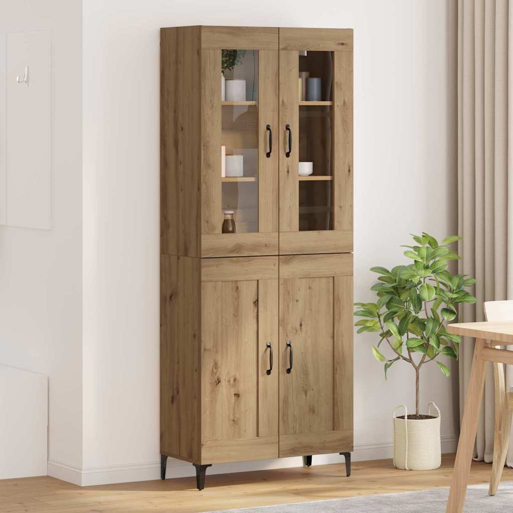 Highboard Artisan Oak 69.5 x 34 x 180 cm Engineered Wood