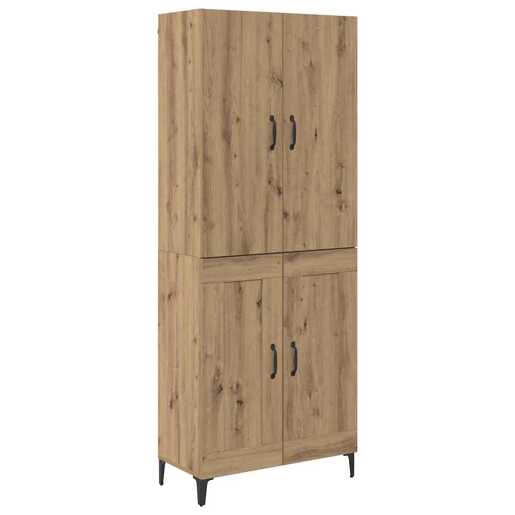 Highboard Artisan Oak 69.5 x 34 x 180 cm Engineered Wood