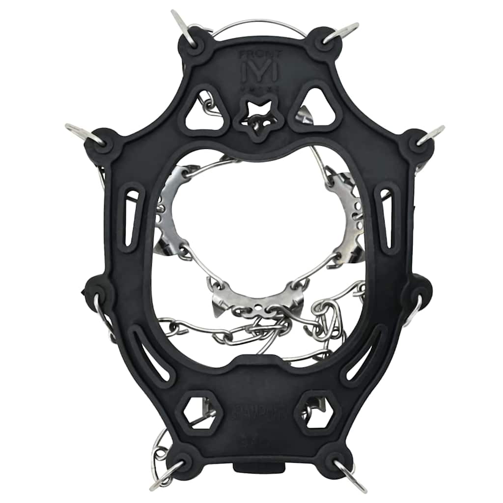 Ice Cleats for Shoes Black S Stainless Steel