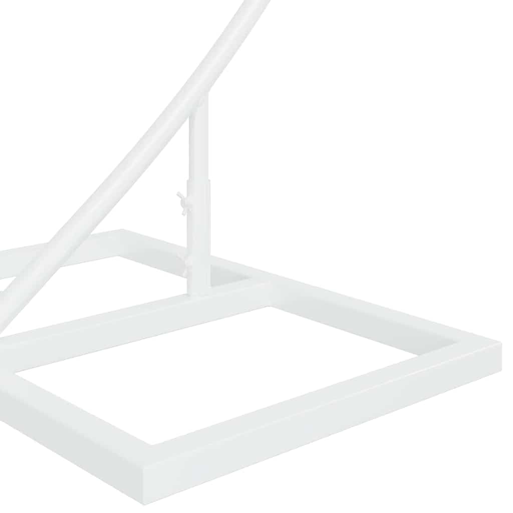 Wedding Arch White 220 x 45 x 200 cm Steel