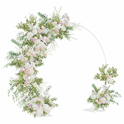 Wedding Arch White 220 x 45 x 200 cm Steel