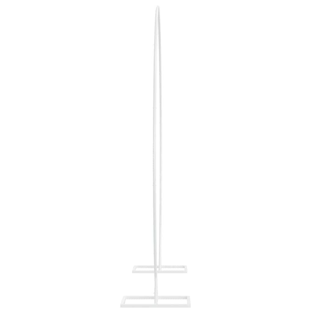 Wedding Arch White 220 x 45 x 200 cm Steel