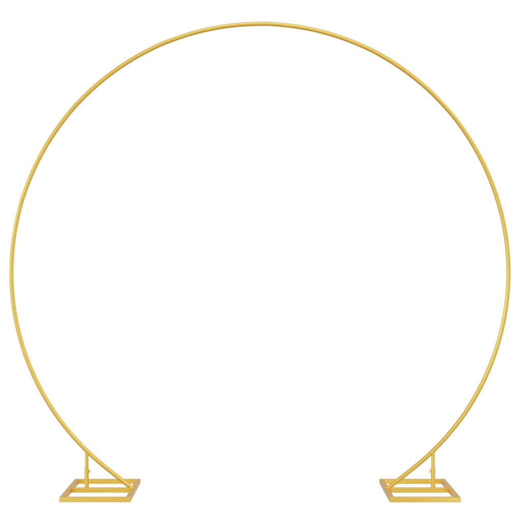 Wedding Arch Gold 220 x 45 x 200 cm Steel